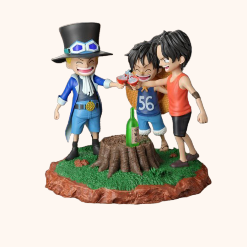 Trio Luffy, Ace & Sabo (Peint)