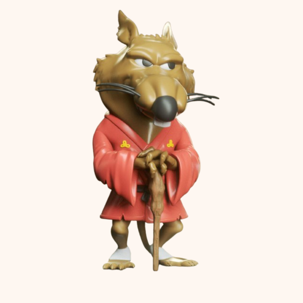 Maître Splinter (Peint)