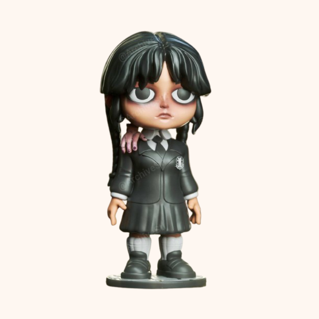 Mercredi Addams (Peint)