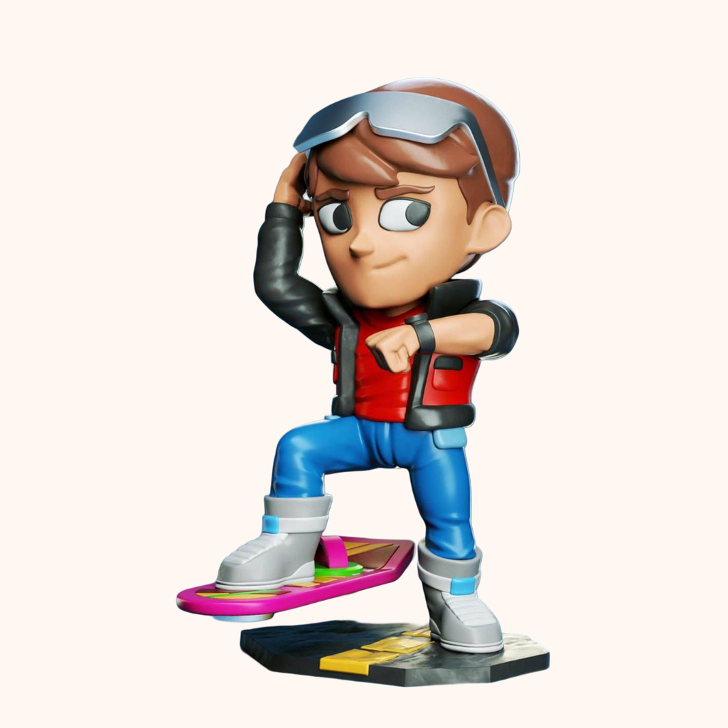 Marty McFly (Peint)
