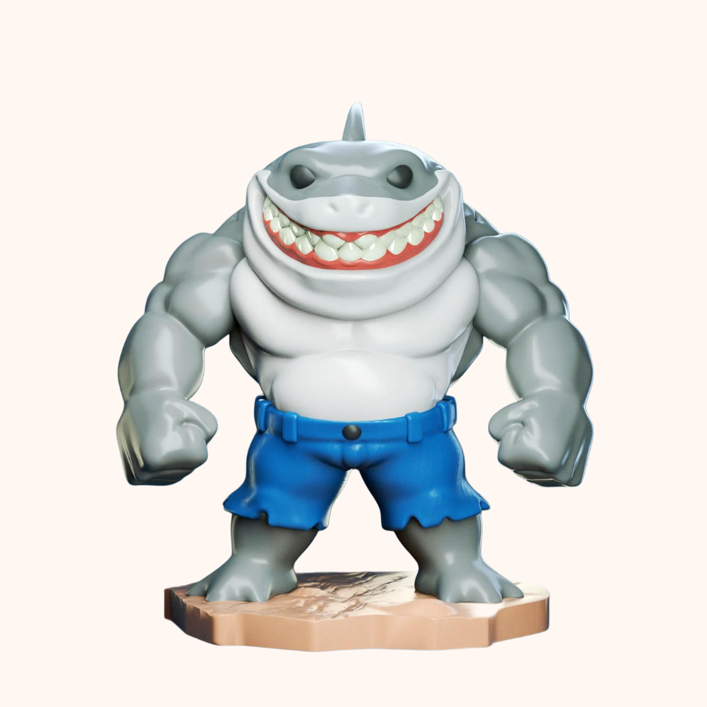 King Shark (Peint)