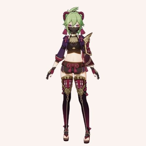 Shinobu - Armure  (Impression + Assemblage + Peinture)