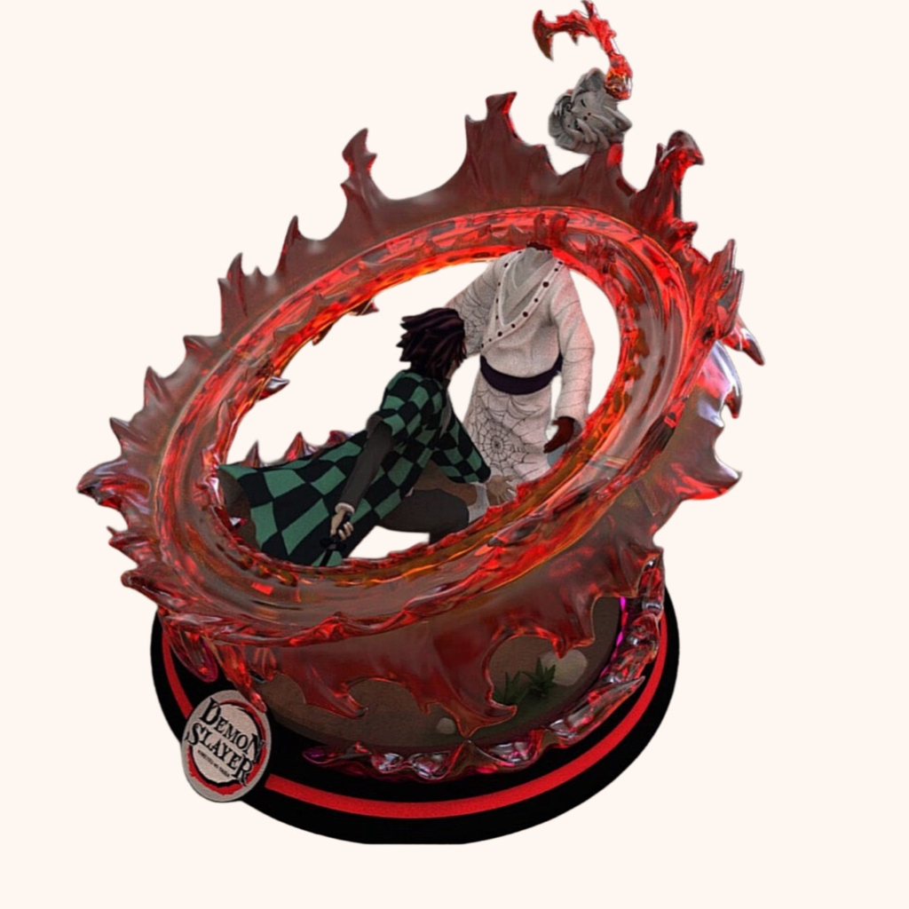 Tanjiro & Rui (Peint)