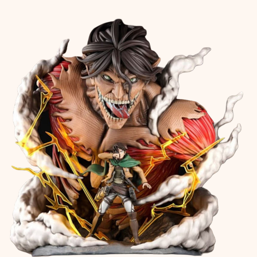 Eren & Titan (Peint)